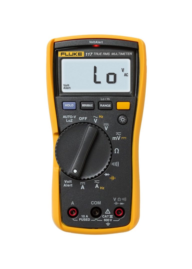 Multimètre numérique d'électricien Fluke 117 avec mesure de tension sans contact