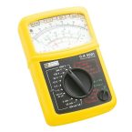 Comment utiliser un voltmètre analogique ?